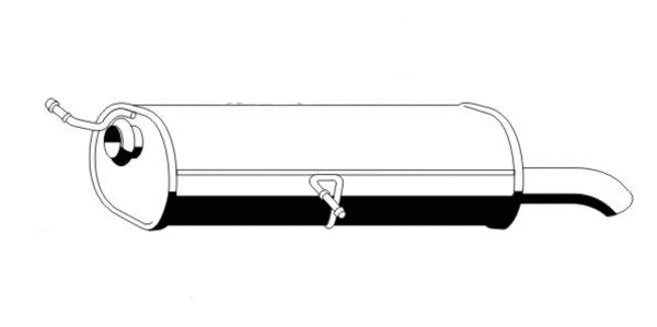 Silencieux arrière VEGAZ GmbH PGS-246ERNS