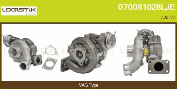 Turbocompresseur, suralimentation LGK 070081028LJE
