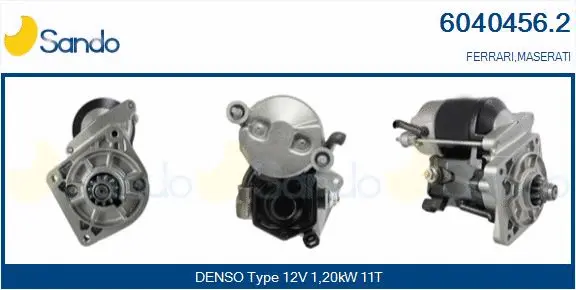 Démarreur SANDO 6040456.2