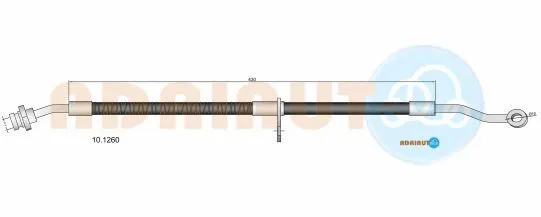 Flexible de frein ADRIAUTO 10.1260