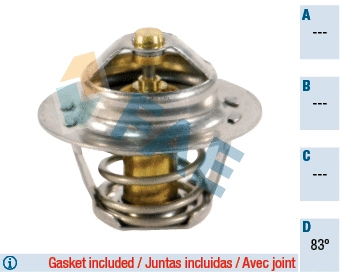 Thermostat, liquide de refroidissement FAE 5205083