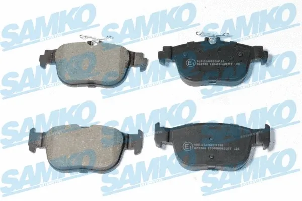 Kit de plaquettes de frein, frein à disque SAMKO 5SP2277