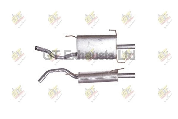 Silencieux arrière GT Exhausts GTY297