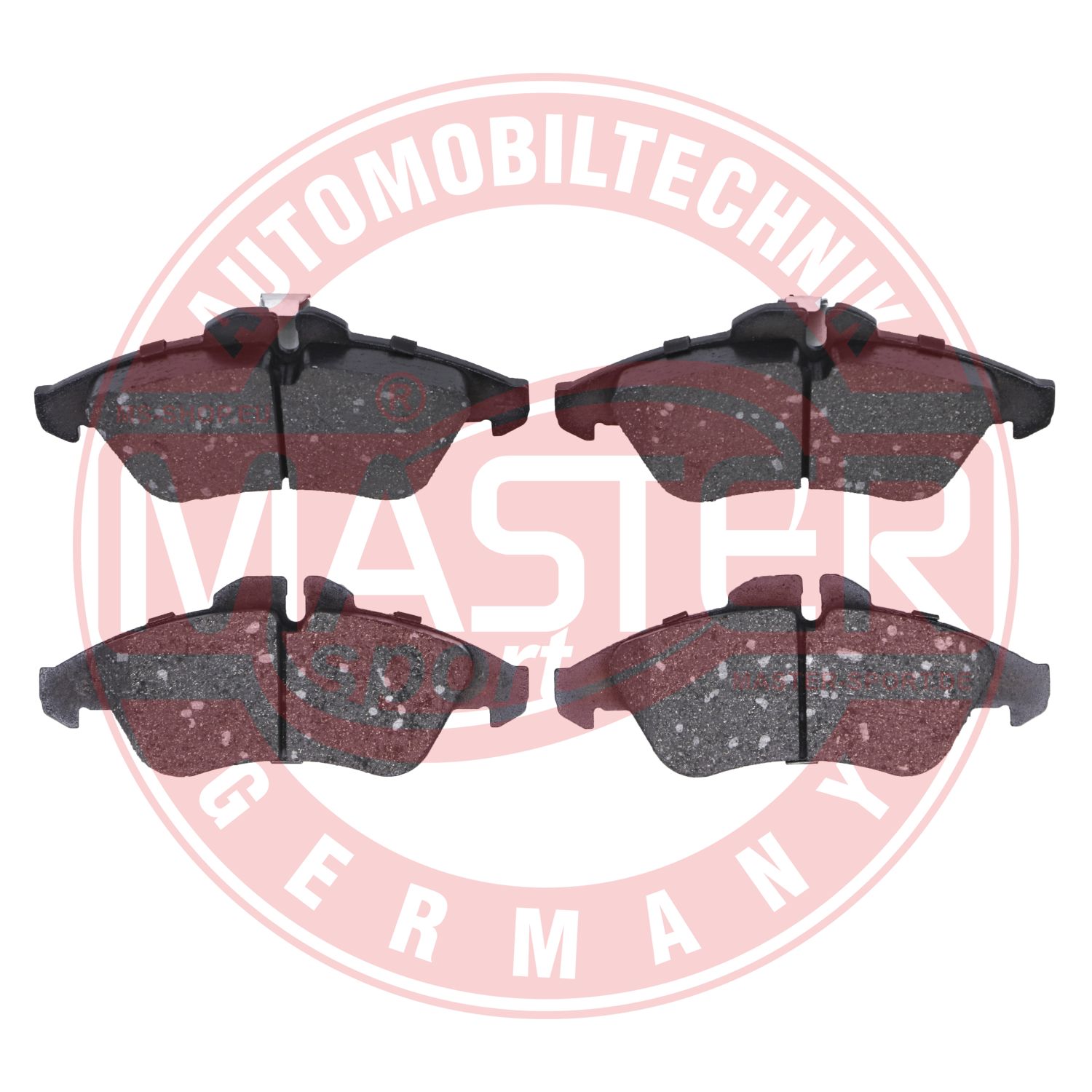 Kit de plaquettes de frein, frein à disque MASTER-SPORT GERMANY 13046071962N-SET-MS