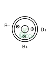 Alternateur GECO A7232776A