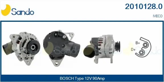 Alternateur SANDO 2010128.0