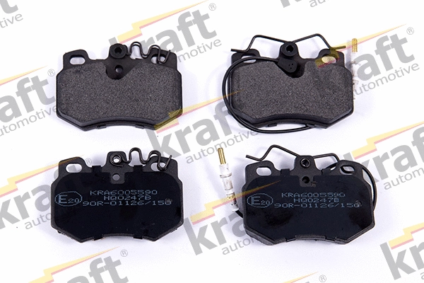 Kit de plaquettes de frein, frein à disque KRAFT AUTOMOTIVE 6005590