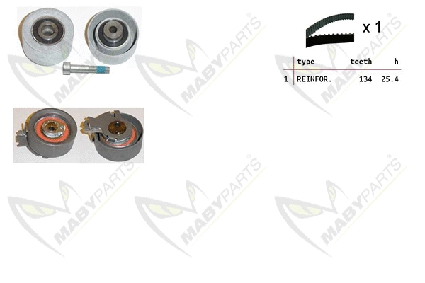 Kit de courroie crantée MABYPARTS OBK010173