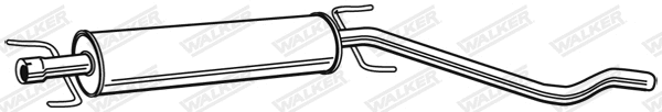 Silencieux central WALKER 23144