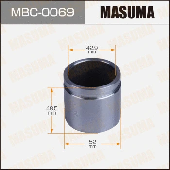 Piston, étrier de frein MASUMA MBC-0069