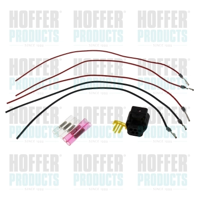 Kit réparation de câble, débitmètre de masse d'air HOFFER 25554