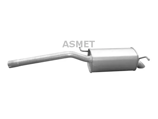 Silencieux arrière ASMET 03.077