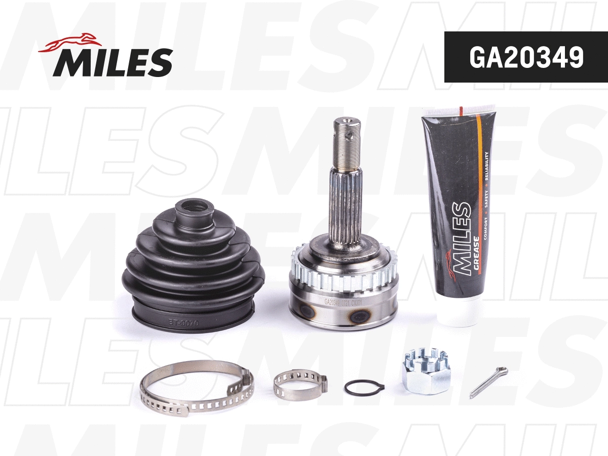 Jeu de joints, arbre de transmission MILES GA20349