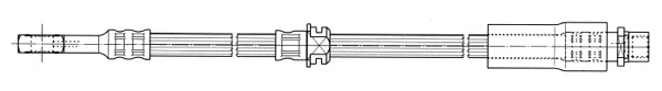 Flexible de frein CEF 512452