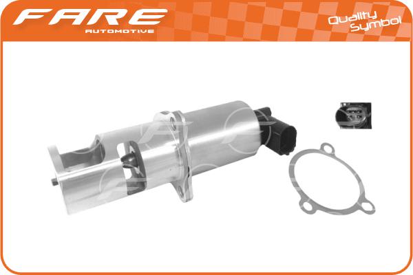 Vanne EGR, commande des gaz d'échappement FARE-RCH 27230