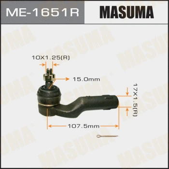 Rotule de barre de connexion MASUMA ME-1651R