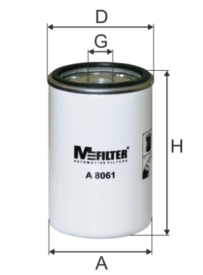 Filtre à air MFILTER A 8061