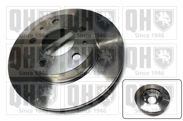 Disque de frein QUINTON HAZELL BDC5662