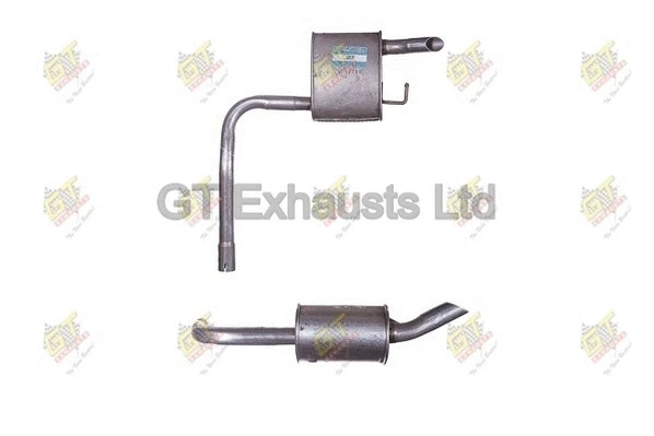 Silencieux arrière GT Exhausts GFE383