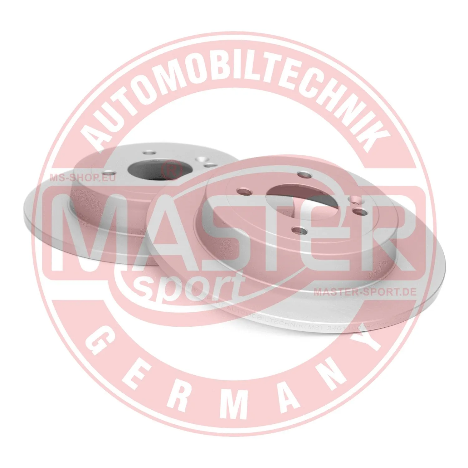 Disque de frein MASTER-SPORT GERMANY 24011003981-SET-MS