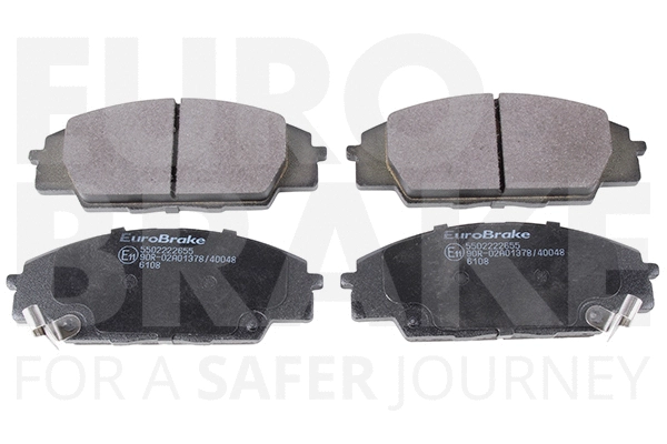 Kit de plaquettes de frein, frein à disque EUROBRAKE 5502222655