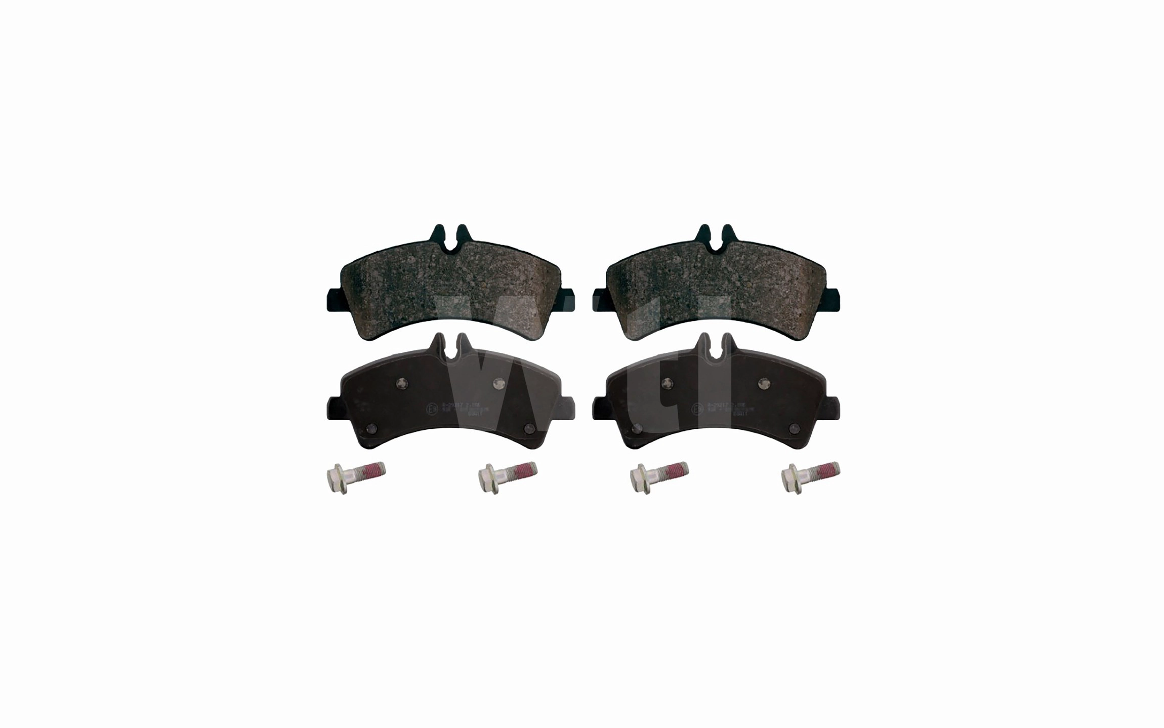 Kit de plaquettes de frein, frein à disque Wti Automotive K711184