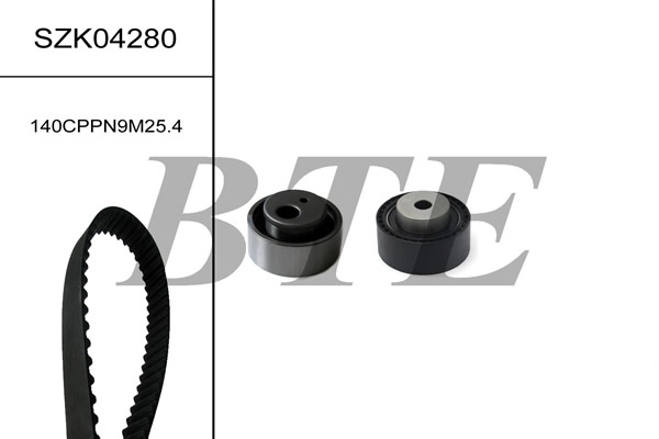 Kit de courroie crantée BTE SZK04280
