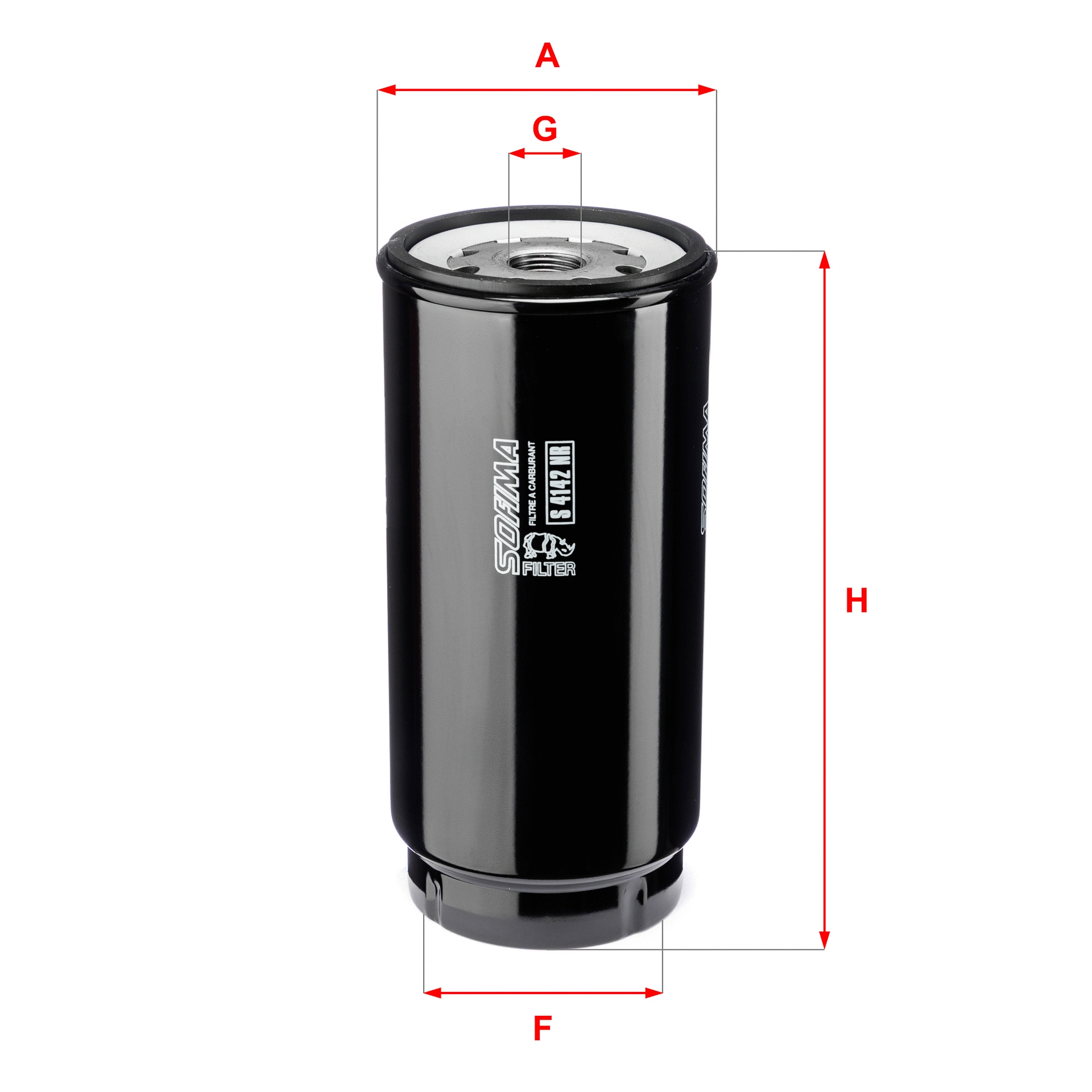 Filtre à carburant SOFIMA S 4142 NR