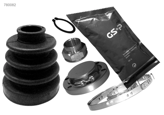 Jeu de joints-soufflets, arbre de commande GSP-BR 780082