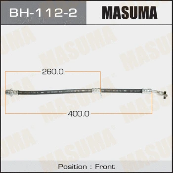 Flexible de frein MASUMA BH-112-2