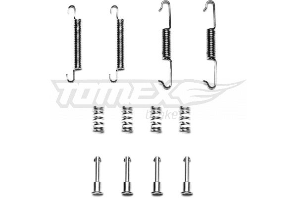 Kit d'accessoires, mâchoire de frein TOMEX Brakes TX 40-48