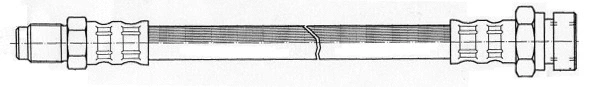 Flexible de frein CEF 510140