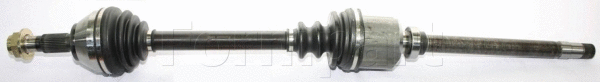 Arbre de transmission FORMPART 14380115/S