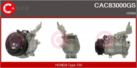 Compresseur, climatisation CASCO CAC83000GS