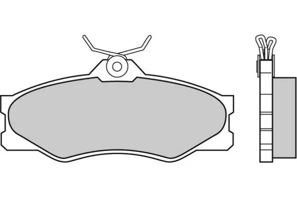 Kit de plaquettes de frein, frein à disque E.T.F. 12-0335