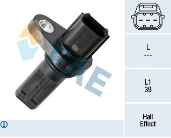 Capteur d'angle, vilebrequin FAE 79440