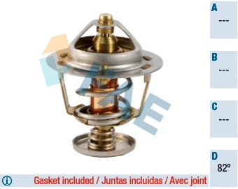Thermostat, liquide de refroidissement FAE 5324682