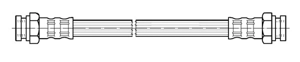 Flexible de frein CEF 511588