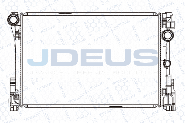 Radiateur, refroidissement du moteur JDEUS M-0170810