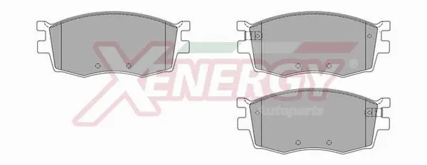 Kit de plaquettes de frein, frein à disque AP XENERGY X40971