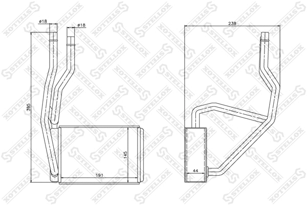 Système de chauffage STELLOX 10-35132-SX