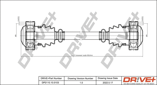Arbre de transmission Dr!ve+ DP2110.10.0103