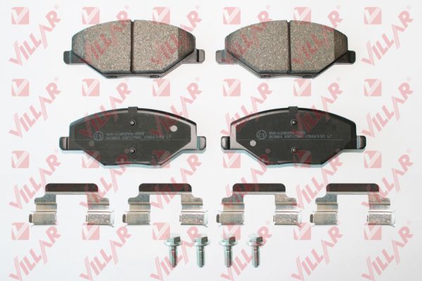 Kit de plaquettes de frein, frein à disque VILLAR 626.1795K