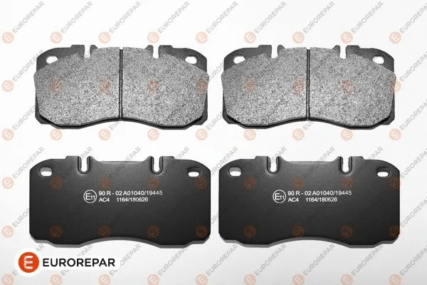 Kit de plaquettes de frein, frein à disque EUROREPAR 1681167780