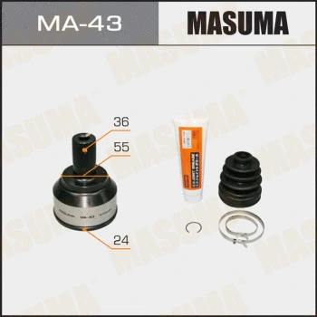 Jeu de joints, arbre de transmission MASUMA MA-43