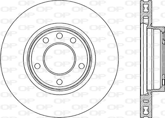 Disque de frein OPEN PARTS BDR2193.20