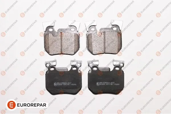 Kit de plaquettes de frein, frein à disque EUROREPAR 1623065680