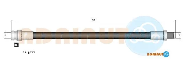 Flexible de frein ADRIAUTO 35.1277