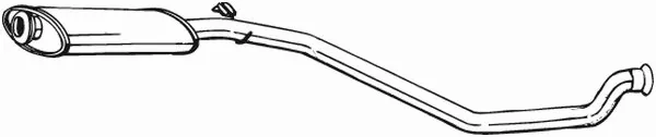 Silencieux central BOSAL 282-849