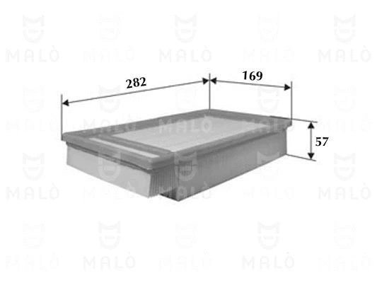 Filtre à air AKRON-MALÒ 1500399